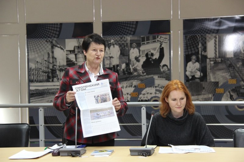 Фото к «Мастера слова: студенты-журналисты о Смоленской АЭС»:  в ИЦАЭ Смоленска стартовал новый проект