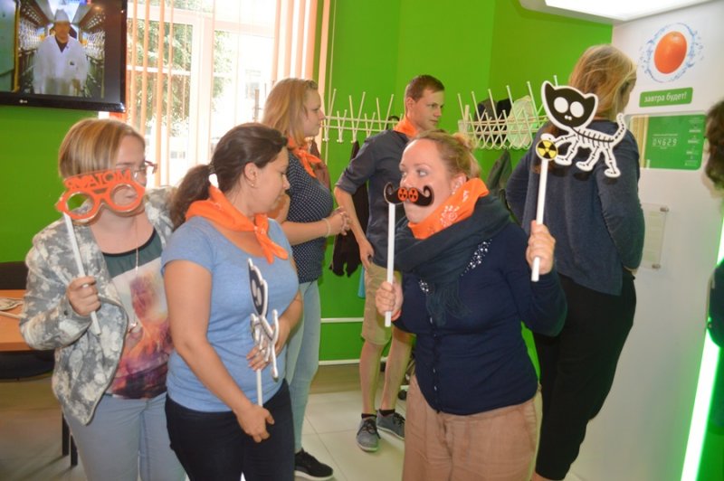 Фото к В ИЦАЭ Смоленска  немецкие студенты проверили свои знания о России